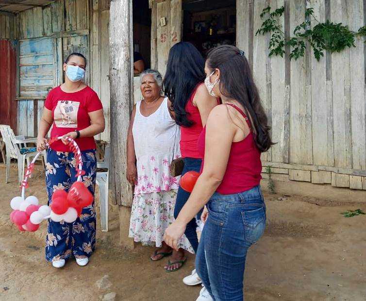 Camacã: Secretaria de Assistência Social homenageia as Mães do Bairro Nova Vitória (Portelinha II)